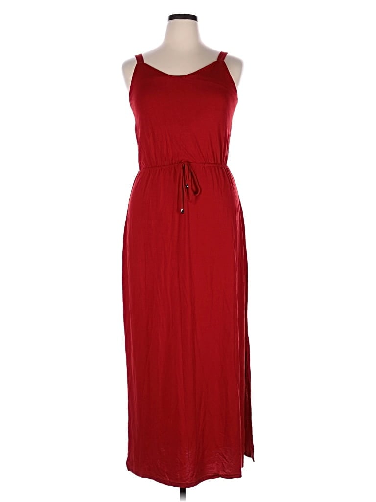 Lildy Casual Dress In Red