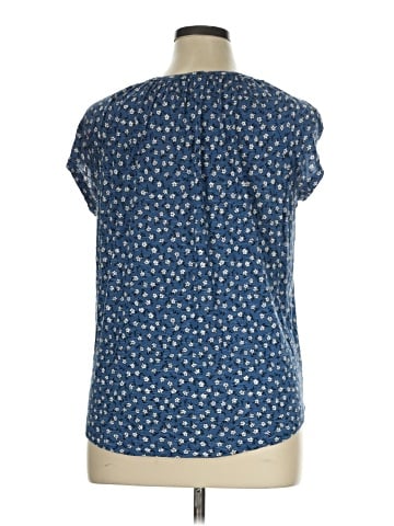 Chaps Short Sleeve Blouse (view 2)