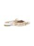 Larroudé Metallic Gold Flats Size 7 - photo 1