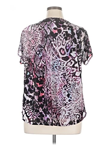 Dana Buchman Short Sleeve Blouse (view 2)