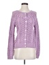 Sundance Solid Purple Cardigan Size S - photo 1