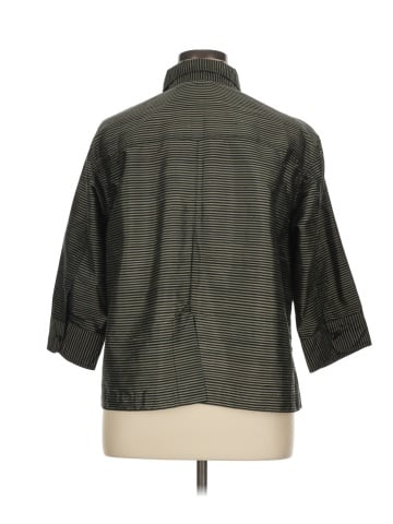 Chico's Design 3/4 Sleeve Button-Down Shirt (view 2)