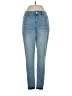 a.n.a. A New Approach Solid Blue Jeans Size 4 - photo 1
