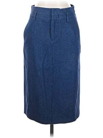 Vince. Denim Skirt (view 1)