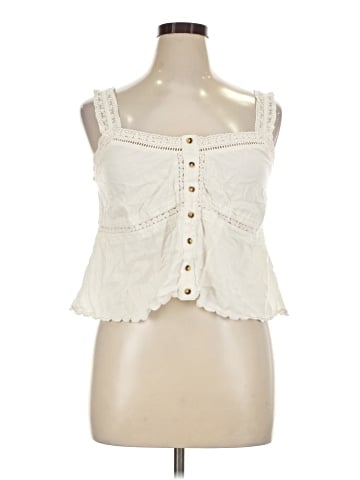 Aqua Sleeveless Blouse (view 1)