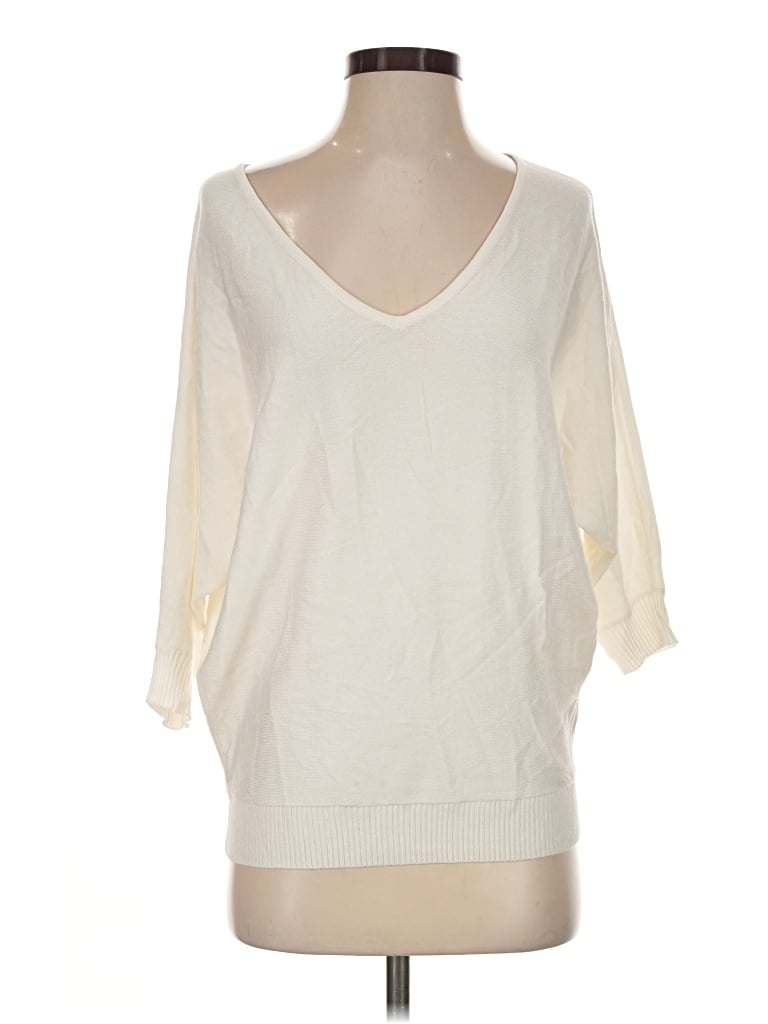 Pre-owned Premise Pullover Sweater In Ivory
