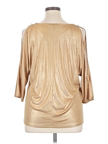 INC International Concepts 3/4 Sleeve Top (view 2)