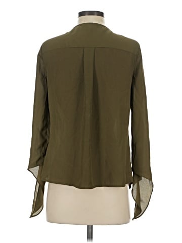 H By Halston Long Sleeve Blouse (view 2)