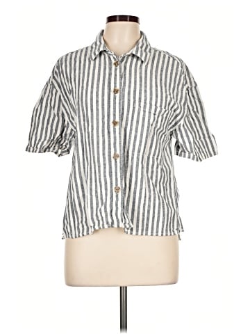 Sanctuary Short Sleeve Button-Down Shirt (view 1)