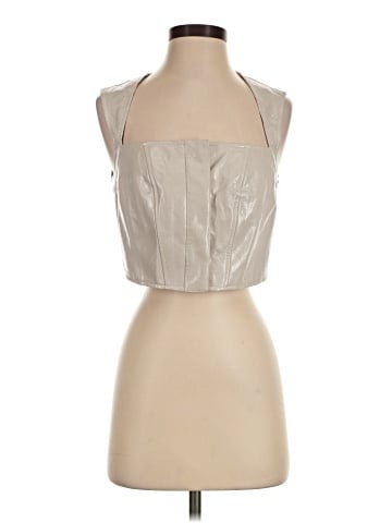 7 For All Mankind Faux Leather Top (view 1)