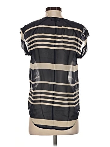 Broadway & Broome Short Sleeve Silk Top (view 2)