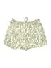 Bella Dahl Animal Print Green Shorts Size XS - photo 2