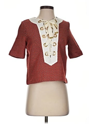 Veronica Beard 3/4 Sleeve Blouse (view 1)