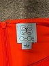 CeCe 100% Polyester Orange Casual Dress Size L - photo 7