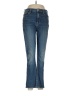 7 For All Mankind Hearts Blue Jeans Size 28 waist - photo 1