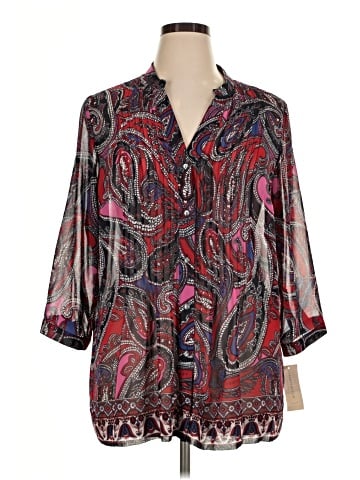 Charter Club 3/4 Sleeve Blouse (view 1)