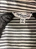 Splendid 100% Viscose Stripes Gray Short Sleeve Button-Down Shirt Size XS - photo 7