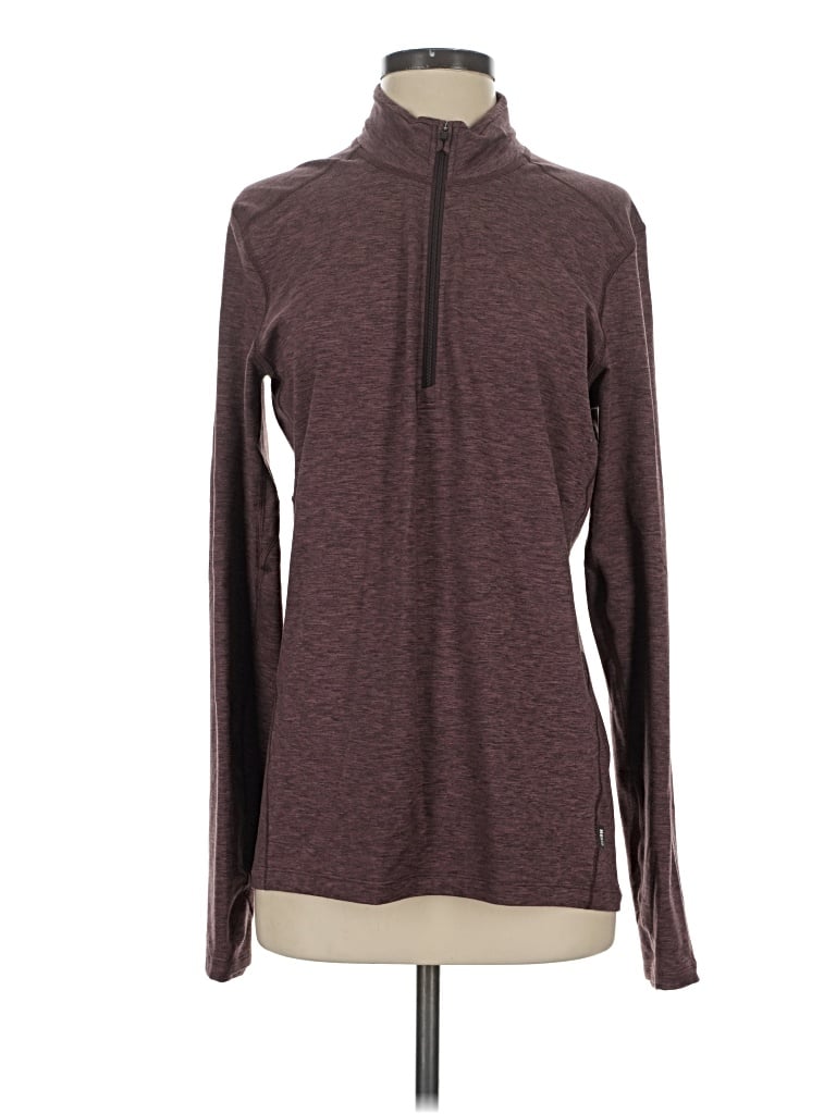 Pre-owned Rei Co Op Pullover Sweater In Burgundy