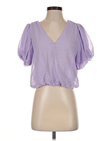 ASTR The Label Short Sleeve Blouse (view 1)
