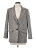 Everlane Houndstooth Plaid Brown Gray Blazer Size 00 - photo 1