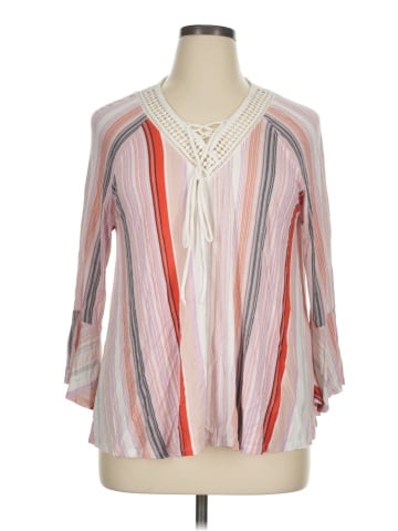 New Directions 3/4 Sleeve Blouse (view 1)