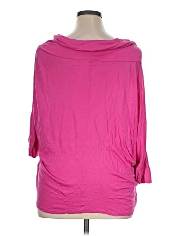 New York & Company 3/4 Sleeve T-Shirt (view 2)