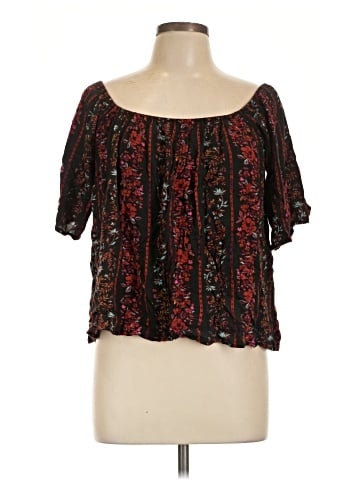 Volcom Short Sleeve Blouse (view 1)