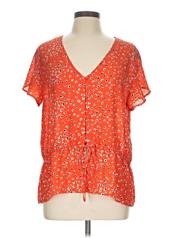 Veronica M. Short Sleeve Blouse (view 1)
