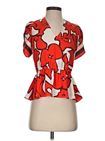Nine West Short Sleeve Blouse (view 1)