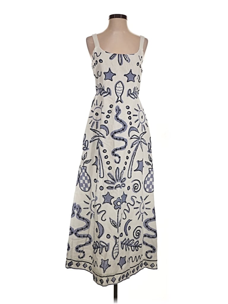 Pre-owned Cleobella Casual Dress In Ivory