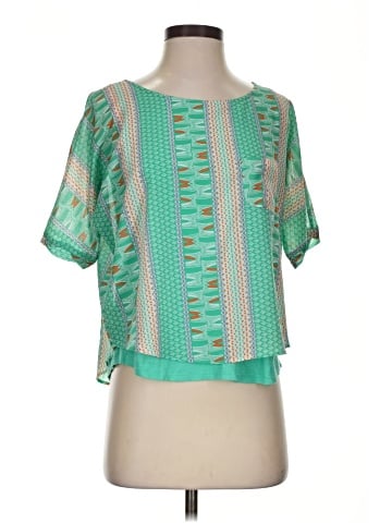 Meadow Rue Short Sleeve Blouse (view 1)
