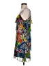 Lapis 100% Polyester Tropical Green Cocktail Dress Size S - photo 5