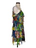 Lapis 100% Polyester Tropical Green Cocktail Dress Size S - photo 4