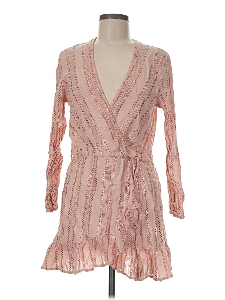 Pre-owned Blue Island Cocktail Dress In Pink