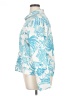 Patchington 100% Silk Tropical Blue Jacket Size XL - photo 5