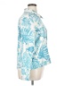 Patchington 100% Silk Tropical Blue Jacket Size XL - photo 4