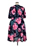 Lularoe Floral Blue Casual Dress Size 22 - 24 - photo 2