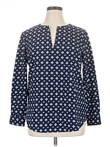 Lauren by Ralph Lauren Long Sleeve Blouse (view 1)