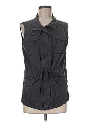 Caslon Denim Vest (view 1)