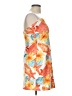 Unbranded Tropical Orange Cocktail Dress Size L - photo 4