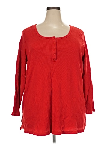 Roaman's Long Sleeve Henley (view 1)