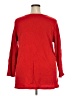 Roaman's Red Long Sleeve Henley Size 22 (1X) - photo 2