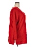 Roaman's Red Long Sleeve Henley Size 22 (1X) - photo 4