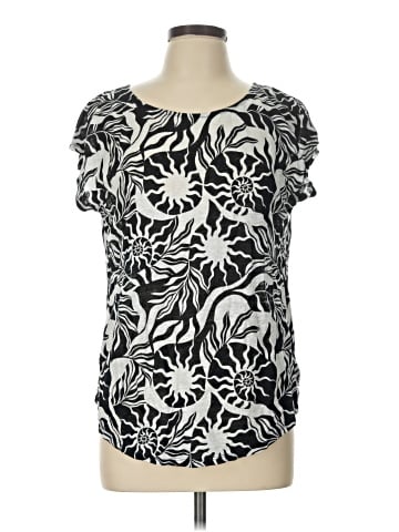 Nicole Miller New York Short Sleeve Blouse (view 1)