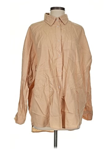 Cotton On Long Sleeve Button-Down Shirt (view 1)