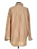 Cotton On Solid Tan Long Sleeve Button-Down Shirt Size S - photo 2