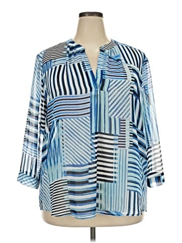 Van Heusen 3/4 Sleeve Blouse (view 1)