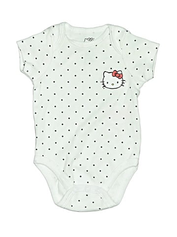 Hello Kitty Short Sleeve Onesie (view 1)