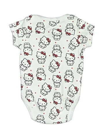 Hello Kitty Short Sleeve Onesie (view 2)