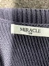 Miracle 100% Cotton Stars Gray Pullover Sweater Size S - photo 7